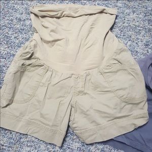 Motherhood Maternity shorts bundle